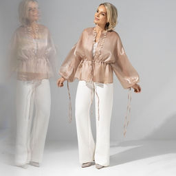 Жакет из органзы Вершина восхищения (new) - Charutti фото 4