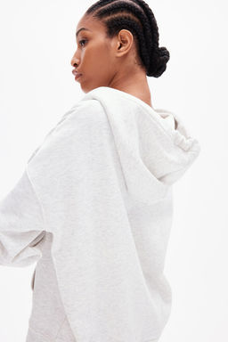 Chaqueta sudadera oversize con capucha - H&m фото 4