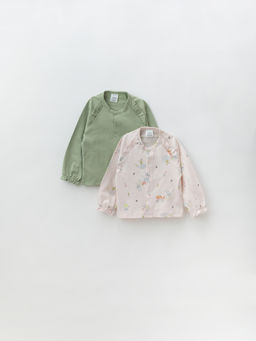Кофта ясельная для девочки, бел/роз - Lesi kids фото 25