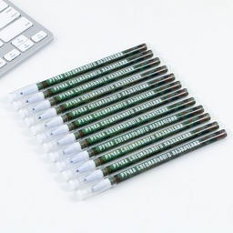 Цена за 10 шт. Ручка пиши стирай синяя паста 0.5 мм с колпачком 23 февраля - Artfox фото 2