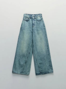 Джинсы ultra wide leg с высокой посадкой / Zarina  фото 6