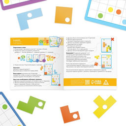 Настольная игра головоломка Puzzle IQ-блоки 14 элементов, 5+ - Лас играс фото 2