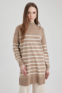 Туника обычного кроя с полуводолазкой