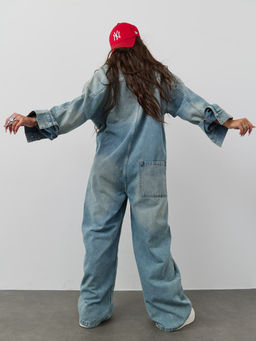 Комбинезон джинсовый брючный ZADUMOV №4