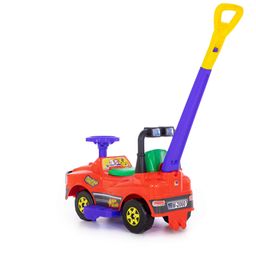 Автомобиль Джип-каталка с ручкой (красный) - Полесье фото 3