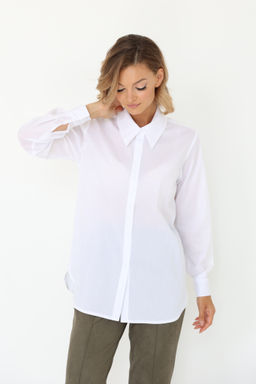 Рубашка с пуговицами по спинке - Looklikecat фото 4