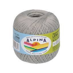 Пряжа ALPINA LENA 100% мерсеризованный хлопок 10 шт. х 50 г 280 м  15 м