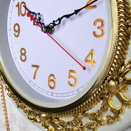 Часы 35 см / 3035W /уп 18/с цепочкой / 621850 - Галеонтрейд фото 4