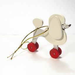 Елочная игрушка - Пудель белый 1013 - Idh фото 5