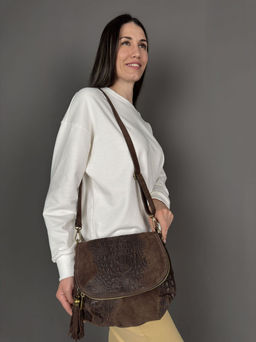 Сумка женская из телячьей кожи