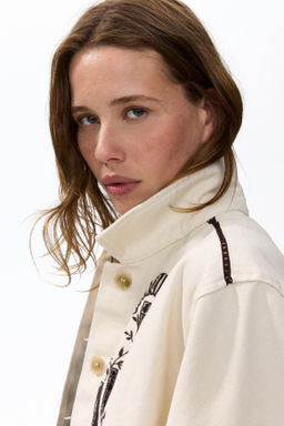Chaqueta de sarga con dise?o bordado - H&m фото 2