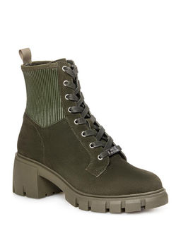 Steve Madden. Ботинки, оливковый, 37