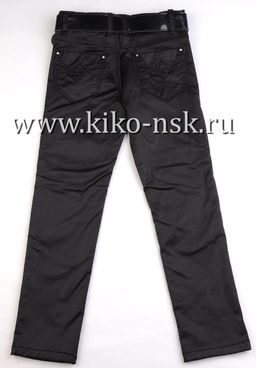 2834Y-7 Брюки школьные для девочки на флисе KANDY - Kiko фото 8