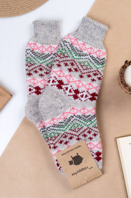 Женские шерстяные носки Happyfox - Happy fox фото 10