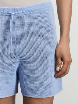 Вязаные шорты из вискозы / Zarina  фото 6