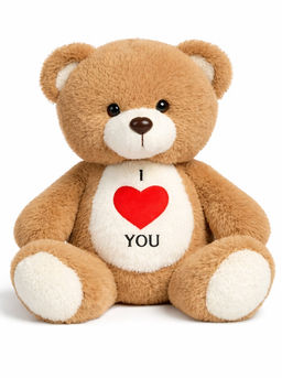 Мягкая игрушка «Мишка. Я люблю тебя», 25 см