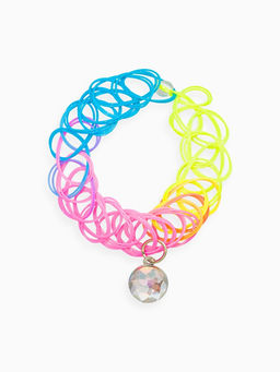 Набор детских браслетов «Выбражулька. Альпака», 3 шт. d=7.5 см, силиконовый, разноцветный