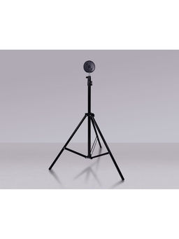 Лампа напольная атмосферная DE8387, светодиодная, пульт, 3 Вт, RGB, 80×80 см, чёрная