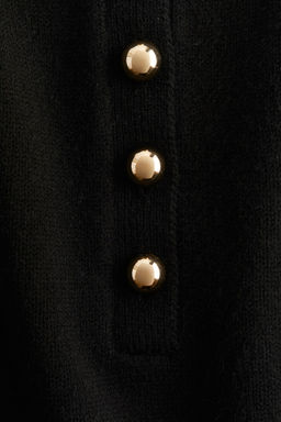 Vestido de punto fino con cuello - H&m фото 6