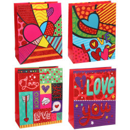 Пакет подарочный "LOVE" 18*23*8 см
