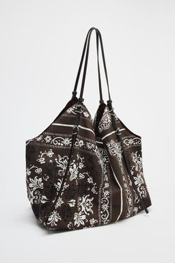 PRINTED TOTE BAG - Zara фото 3