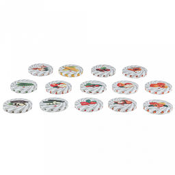 Крышка Твист III-58 Карусель, для бытового консервирования, винтовая, жесть электролитического лужения s0,20мм, лак, литография, ТУ 9299-001-03965353-2020, упаковка: термоусадочная пленка (Россия) - Домашняя мода фото 4