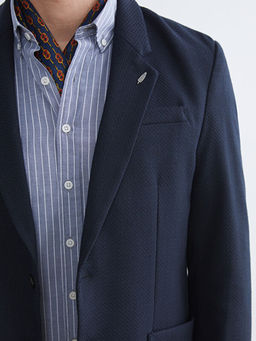 Standart Kal?p Erkek Blazer Ceket