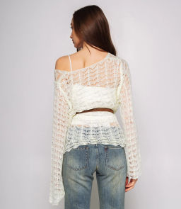 Лонгслив+топ #КТ2979, лайм