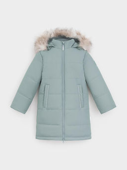 ВК 38110/2 УЗГ пальто для дев со съемной подстежкой