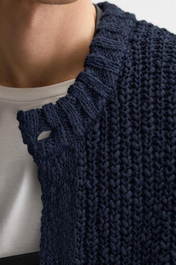 TEXTURED COTTON CARDIGAN - Zara фото 5