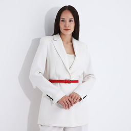 Ремень женский, ширина 1.8 см, винт, пряжка металл, цвет красный - Simaland фото 3