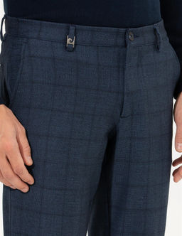 A__k Lacivert Slim Fit Kuma_ Pantolon - Pierre cardin фото 5