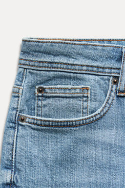 ZW COLLECTION RELAXED SLIM FIT MID-RISE JEANS - Zara фото 10