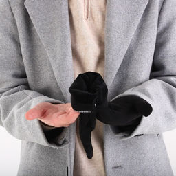 Перчатки мужские, безразмерные, без утеплителя, цвет чёрный - Simaland фото 5