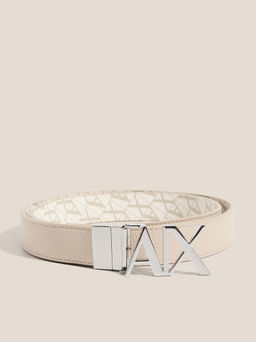 Женский ремень ARMANI EXCHANGE Артикул 4363834, молочно-бежевый