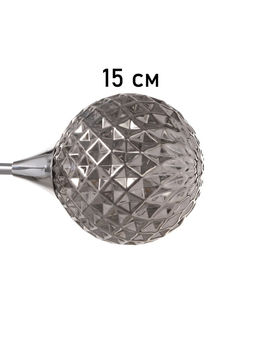 Бра «Лос-Анджелес» 2×15 Вт Е27 хром 19×15×43 см