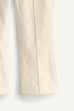 PANTAL?N FLARE PESPUNTES LIMITED EDITION / Crudo claro - Zara фото 10