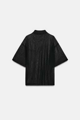 POLO R?STICO / Negro - Zara фото 7