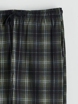 Standart Kal?p Ekose Erkek Pijama Alt