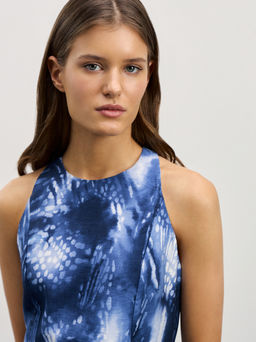 Макси платье с открытой спиной из вискозы / Zarina  фото 6