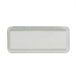 Ящик балконный для цветов, 6 л, 40×17×13.5 см, пластиковый, белый