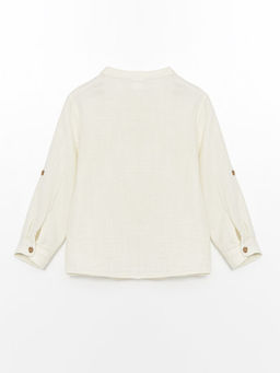 Hakim Yaka Uzun Kollu Erkek Bebek G?mlek - Waikiki фото 2