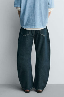 JEANS RELAXED BARREL FIT / ?ndigo - Zara фото 7