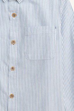 LIMITED EDITION STRIPED SHIRT WITH POCKET - Zara фото 8