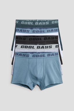 Pack de 5 calzoncillos trunk en algod?n