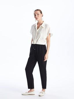 Beli Lastikli Havu? Kesim Kad?n Pantolon