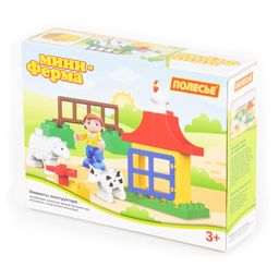 Конструктор Макси - Мини-Ферма (15 элементов) (в коробке) - Полесье фото 2