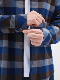 Сорочка мужская длинный рукав GREG S525/219/0945/1