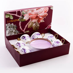 60313 Чайный/наб 12пр 200мл фарфор ПРЕМИУМ LR (х6) - Mayer&boch фото 5