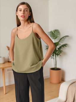 Топ свободный на тонких бретелях - Fly фото 50